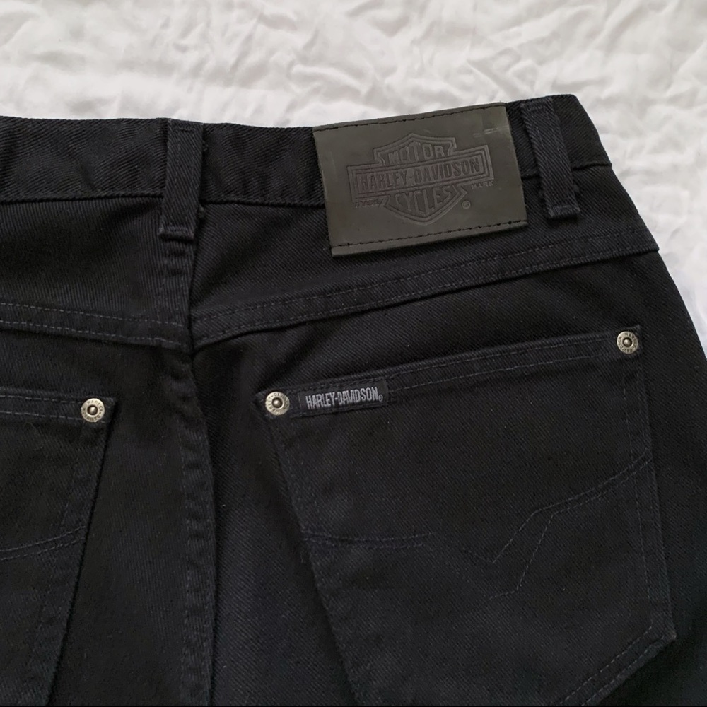 HARLEY DAVIDSON Vintage High Waist Bootcut Jeans - Picture 7 of 7